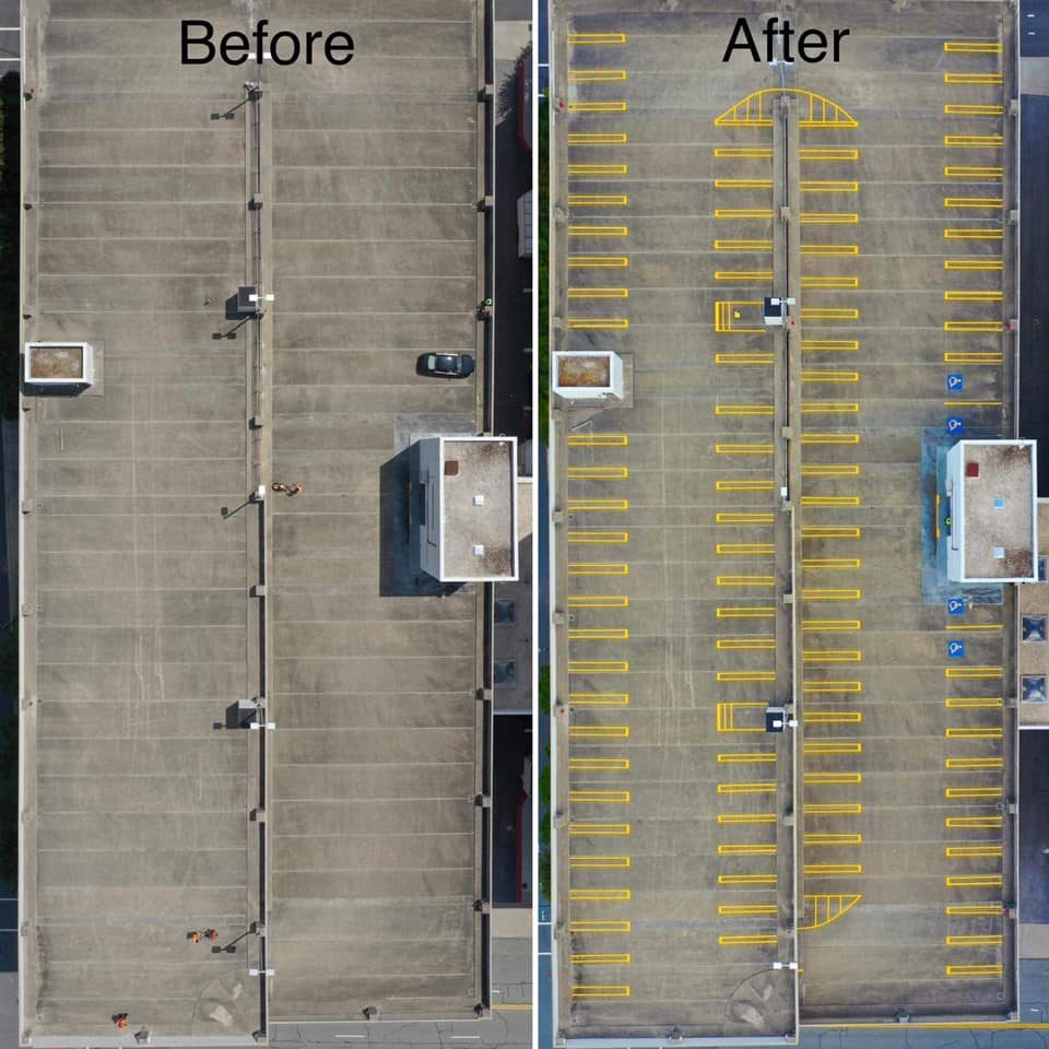 Marriott parking deck refresh